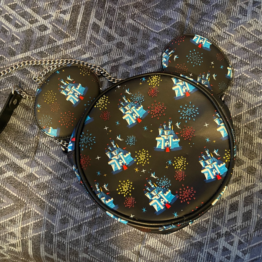 Disneyland 65th Anniversary Loungefly Crossbody Bag